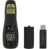 Deltaco - Draadloze Presenter - Laserpointer - Zwart - Plug'n'Play - 15m