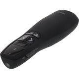 Deltaco - Draadloze Presenter - Laserpointer - Zwart - Plug'n'Play - 15m