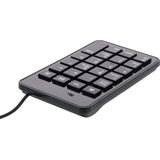 Deltaco - Bedraad Numeriek Toetsenbord - Zwart - USB - 23 Toetsen