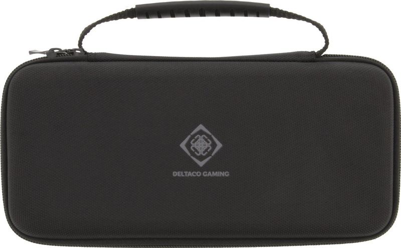 Deltaco - GAM-089 - Nintendo Switch Lite Tas - Zwart - Hardcase met 10 Vakken