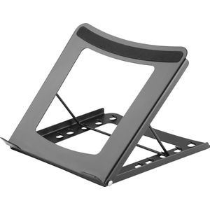 Deltaco Delo-0200, Notebookstandaard, Zwart