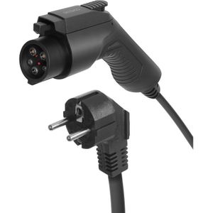 Deltaco EV-1225 e-Charge kabel kabel 6 meter, 1-fase, 3.6KW