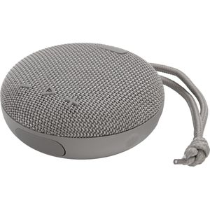 Streetz Waterdichte BT-luidspreker (6 h, Oplaadbare batterij), Bluetooth luidspreker, Grijs