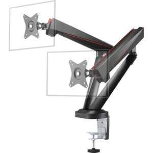 Deltaco GAM-102 32  Dual Monitor Arm