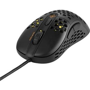 Deltaco DM420 Gaming Muis - Bedraad - Lichtgewicht - 6400 DPI - Zwart