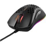 0 Deltaco DM210 Gaming Maus, Schwarz
