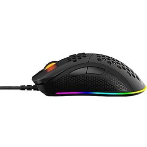 Deltaco DM210 - Gaming Muis - Bedraad - Lichtgewicht - RGB - Zwart