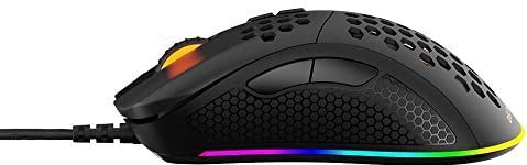 0 Deltaco DM210 Gaming Maus, Schwarz