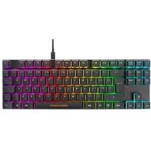 Deltaco DK420 - Gaming Toetsenbord - Mechanisch - TKL - RGB - Outemu Red Switch - Zwart