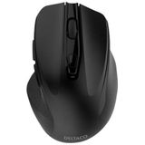 Deltaco muis Pelė OFFICE bevielė, ergonomiška, 1x AA, juoda / MS-802