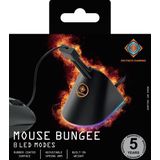 Deltaco GAM-044-RGB Muis Bungee - USB-C - RGB - Zwart