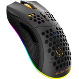Deltaco Gaming DM220 - Muis - Zwart - Bedraad en Draadloos