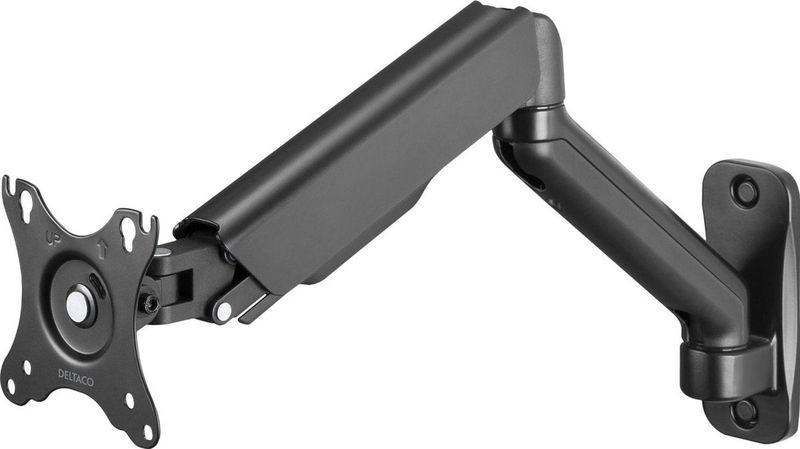 Deltaco - ARM-0360 - Monitor Arm - Zwart - Verstelbaar - Max 9kg