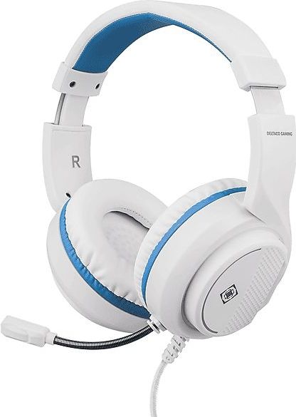 Deltaco GAM-127-W Gaming Headset - PS5 - Wit Blauw