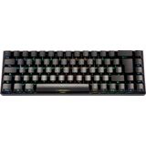 DELTACO GAMING DK440R Toetsenbord - Zwart - Draadloos - RGB Verlichting - 65%