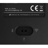 DELTACO GAMING DK440R Toetsenbord - Zwart - Draadloos - RGB Verlichting - 65%