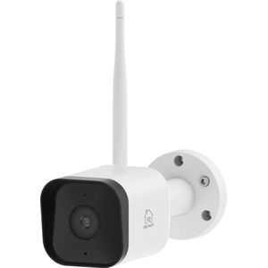 Deltaco Smart Home Slimme IP beveiligingscamera - Outdoor IP65-2MP 1080p - ONVIF/RTSP - Wifi - App - Antenne met groot bereik - Wit