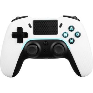 Deltaco GAM-139-W Draadloze Controller - 2 Macro Knoppen - PS4 - Wit
