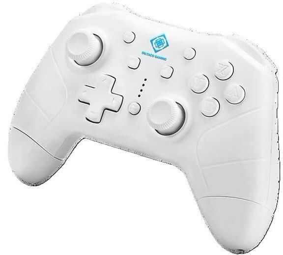 Deltaco GAM-103-W Draadloze Pro Controller - Geschikt voor Nintendo Switch/Android - Wit