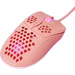 Deltaco Gaming - Pink Line - Gaming Muis - Roze - Lichtgewicht - USB