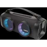 Streetz Bluetooth Boombox - Draagbare Speaker - Led-verlichting - Zwart