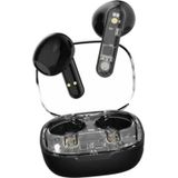 Deltaco koptelefoon Ausinės į ausis , permatomos, juodos / T150-BLK / 6612030