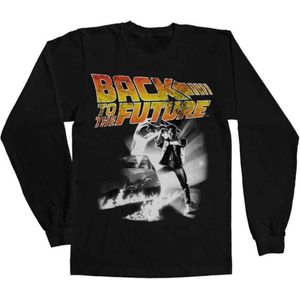 Back To The Future Sweater/trui -M- Poster Zwart