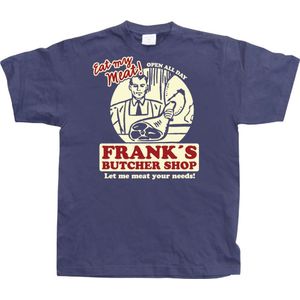 Hybris Franks Butcher Shop Navy-L