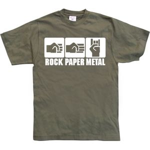 Hybris Rock-Paper-Metal Olive-S