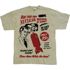 Hybris Make Your Own Nuclear Bomb Khaki-S