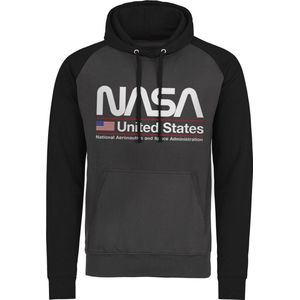 NASA Hoodie/trui -S- United States Grijs/Zwart