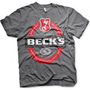 Beck's - T-Shirt - Groen - Katoen