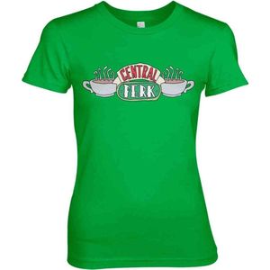 Friends Dames Tshirt -S- Central Perk Groen