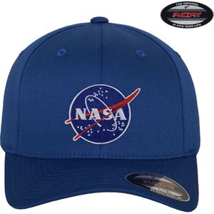 NASA Insignia Flexfit Cap Blue-S/M