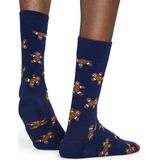 Happy Socks - Gingerbread Sock - Huissokken - Kuitlengte - Katoenmengsel