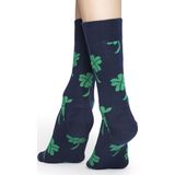 Happy Socks - Big Luck - Huissokken - Navy - Hoog Model - Versterkte Hiel en Teen