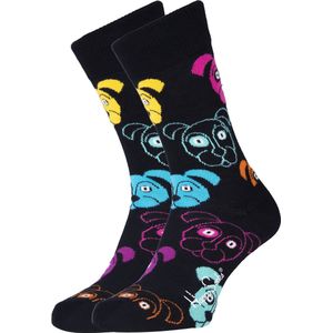 Happy Socks Dog Sokken Zwart, Maat 36/40