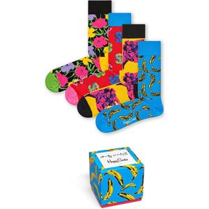 Happy Socks - Kleurrijke Sokken - Unisex - Natuurlijke Materialen