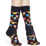 Happy Socks - Ice Cream - Donkerblauw Multi - Unisex