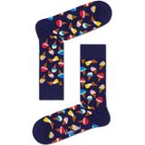 Happy Socks - Ice Cream - Donkerblauw Multi - Unisex
