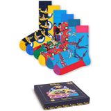 Happy Socks - Collector Box Set - Huissokken - Multicolor - Katoenmengsel - 6 Paar