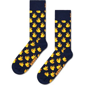 Happy Socks - Rubber Duck Sock - Sokken - Geel - Katoenmengsel