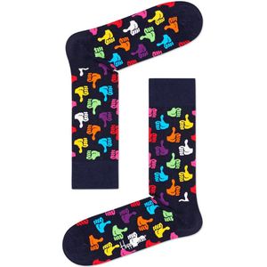 Happy Socks - Thumbs Up Sock - Meerkleurige Sokken - Voor Dames en Heren