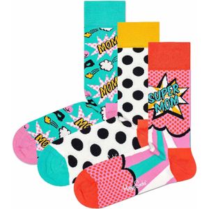 Happy Socks - 3-Pack Mother's Day Socks Gift Set - Multicolor - Katoen