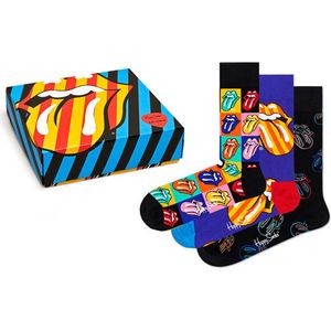 Happy Socks - Gift Box - Huissokken - Multikleur - Katoenmengsel - 3 Paar