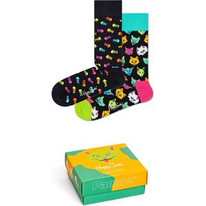 Happy Socks - Cat Lover Giftbox - Sokken - Multicolor - Katoen
