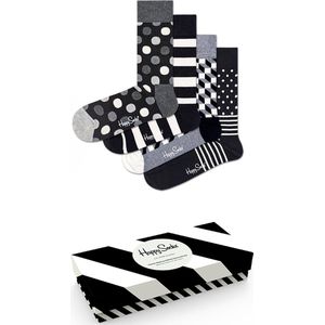 Happy Socks Black & white giftbox - Maat 36-40
