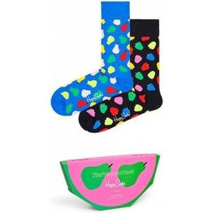 Happy Socks Fruit Socks Gift Set (2-pack), unisex sokken in cadeauverpakking
