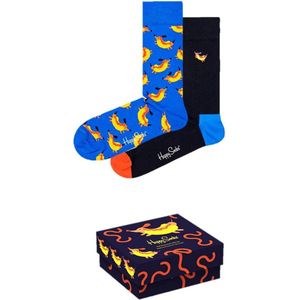Happy Socks - Gift Box - Huissokken - Blauw - 2 Paar