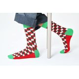 Happy Socks - Filled Optic Sock - Unisex Sokken